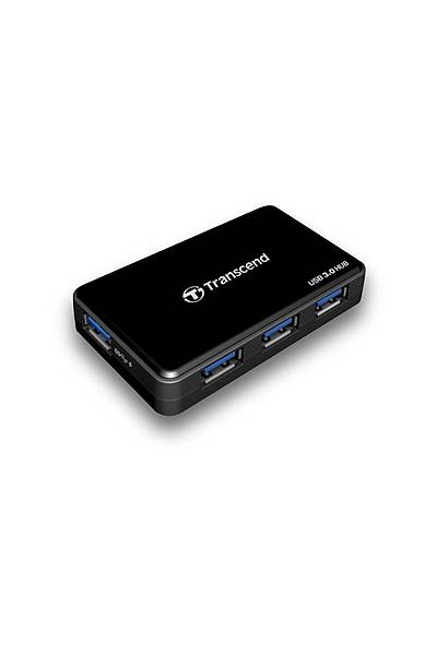 Transcend TS-HUB3K USB 3.0 to 4 Port USB 3.0 Siyah USB oklayc