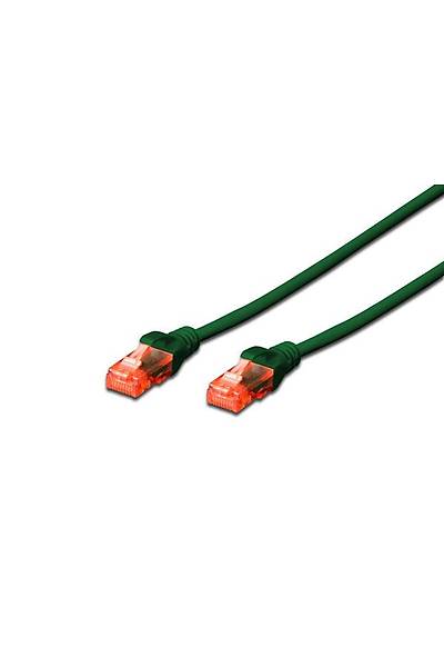 Beek BC-U6030G 3 Mt CAT6 U/UTP AWG26 Yeil Patch Cord Kablo