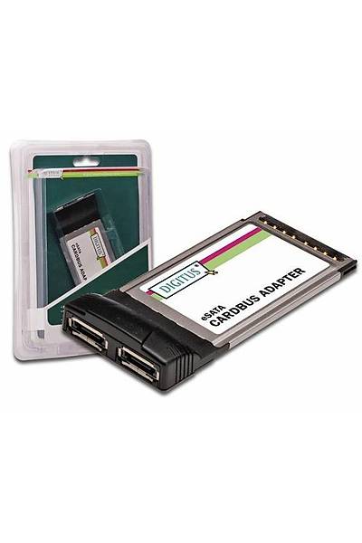 Digitus DS-32101-1 2 Port eSATA Serial ATA1 PCMCIA Kartı