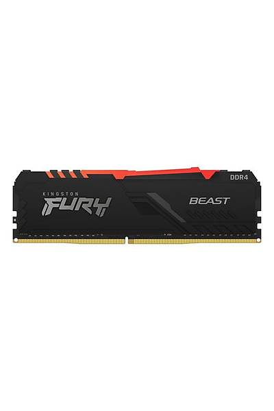 Kingston KF436C17BBA/8 8 GB DDR4 3600Mhz CL14 Fury Beast RGB Bilgisayar Bellek