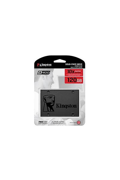 Kingston SA400S37/120G 120 GB A400 500/300Mb/s 2.5 inc SATA3 SSD Harddisk