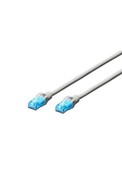 Beek BC-U5030 3 Mt CAT5E U/UTP AWG26 Gri Patch Cord Kablo