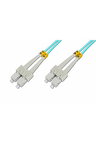 Beek BC-FO-5SCSC-20/3 20 Mt SC-SC 50/125 OM3 Multimode Duplex Patch Cord Kablo