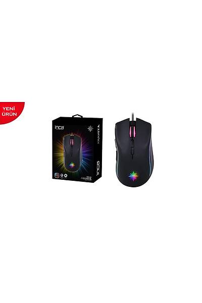 Inca IMG-349 Anahita USB RGB Macro Keys Profesiyonel Kablolu Mouse