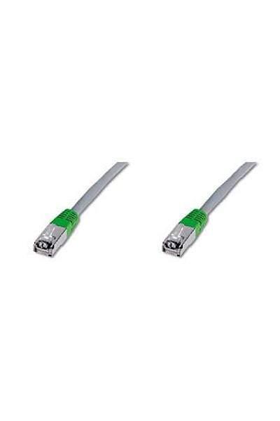 Digitus DK-1521-100-CO 10 Mt CAT5E AWG26 S/FTP Cross Gri Patch Cord Kablo