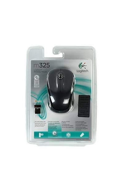Logitech 910-002142 M325 Koyu Gri Optik Koyu Gri Kablosuz Mouse