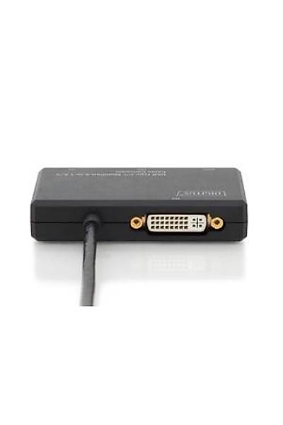 Digitus DA-70848 USB 3.0 Type C to VGA HDMI DVI 18+1 DIPSLAY PORT USB Grafik Adaptr