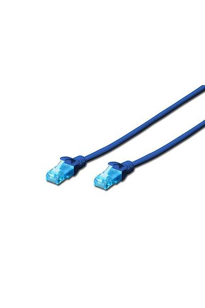 Beek BC-U5020B 2 Mt CAT5E U/UTP AWG26 Mavi Patch Cord Kablo