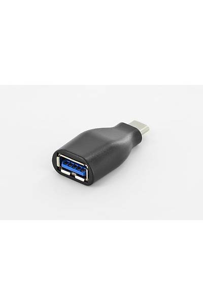 Digitus AK-300506-000-S USB Type C to USB 3.0 Erkek-Dii Ul Nikel Dntrc Adaptr