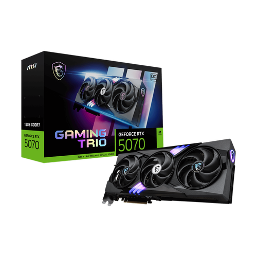 Msi RTX 5070 12G GAMING TRIO OC 12 GB GeForcer RTX 5070 GAMING Trio OC 192Bit NVIDIA Ekran Kart�