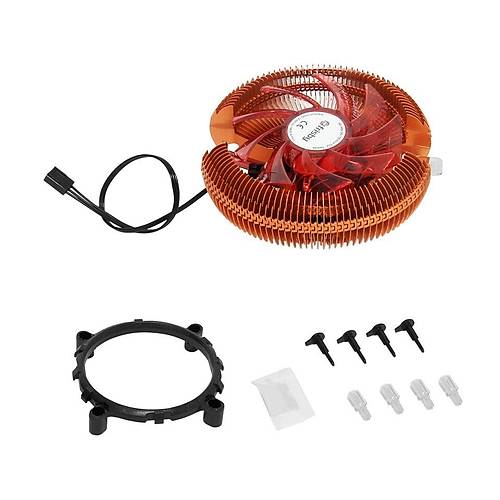 Frisby FCL-F1310G 8.5 cm 4 Ledli AMD/INTEL ��lemci So�utucusu