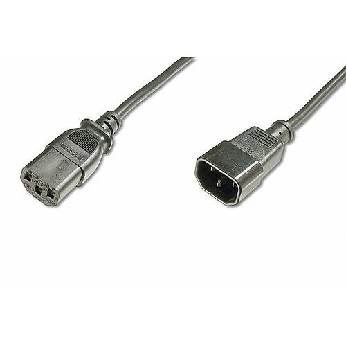 Beek BC-PWR-C13-C14-018 1.8 Mt C13 to C14 Erkek-Di�i 3x0.75mm Bilgisayar Monit�r Aras� G�� Kablosu