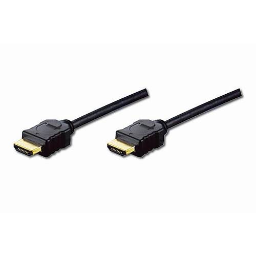 Digitus AK-330107-050-S 5 Mt HDMI to HDMI Erkek-Erkek v1.4 2160p 4K 3x Zrhl Altn Ulu Kablo