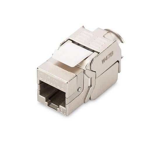 Digitus DN-93615 CAT 6A Jack Z�rhl� 500Mhz  RJ45 Gri Renkli Acc Keystone Jack