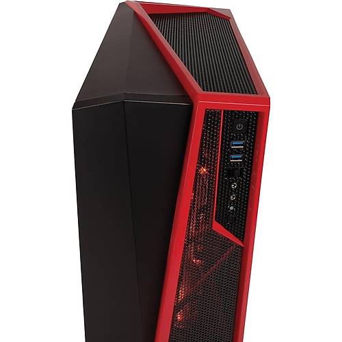 Corsair CC-9011085-WW CARBIDE Spec Alpha PSU YOK 1x12cm Fanl Krmz Mid Tower Oyuncu Kasas