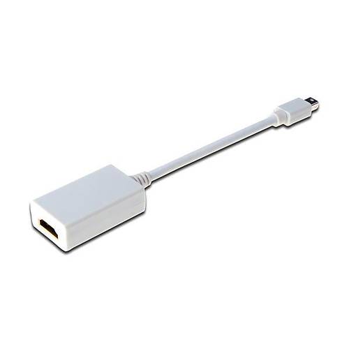 Digitus AK-340404-001-W mini DISPLAY PORT to HDMI Erkek-Dii 0.15Mt DP 1.1a Dntrc Adaptr