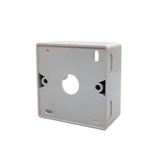 Beek BN-OUT-BB88 80x80 Rj11 Rj45 Takmak i�in Beyaz S�va �st� Priz Kasas�