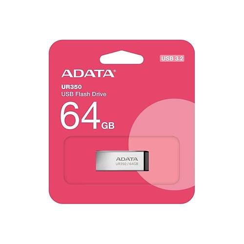 Adata UR350/64G 64 GB USB 3.2 Gen1 Metal USB Flash Bellek