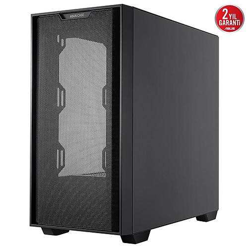 Asus A21 PSU YOK 360 mm Soutucu Alanl microATX Siyah Kasa