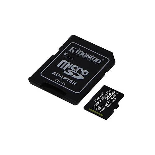 Kingston SDCS2/256GB 256 GB SDXC Class 10 Uhs-I Canvas Select microSD Hafza Kart