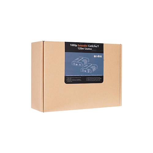 S-Link SW-HDEX120KVM Swapp 120 Mt HDMI to RJ45 HDMI 1080p Extender Mesafe Uzat�c�