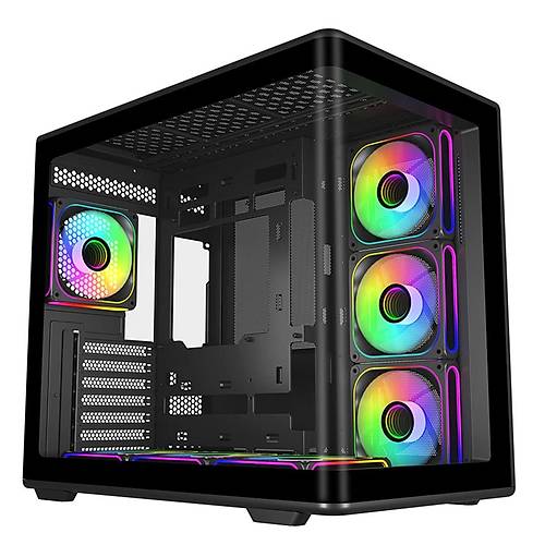 Cooler Master E600-KGNN-S02 PSU YOK Elite 600 Curve TG 3x12cm ARGB Fanl� Bilgisayar Kasas�