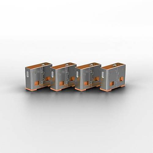 Lindy LIN-40463 USB A Turuncu 10 Adet USB A Port Kiliti