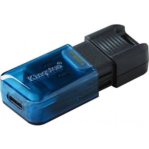Kingston DT80M/128GB 128 GB DataTraveler 80 M 200Mb/s USB Type C 3.2 Gen1 Flash Bellek