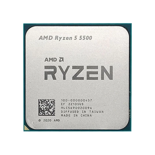 Amd Ryzen 5 5500 Sc-AM4 3.6Ghz 6 ekirdekli 16MB 65W NO VGA Tray AMD lemci
