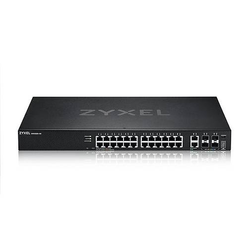 Zyxel XGS2220-30-EU0101F 24 Port Gigabit 4 Port 10G SFP 2 Port 10G RJ45 L3 Access Ynetilebilir Switch