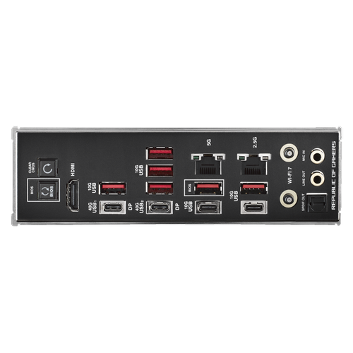Asus ROG CROSSHAIR X870E HERO Sc-AM5 X870E DDR5 8400Mhz 5xM2 WIFI7 2.5Gbit ATX AMD Anakart