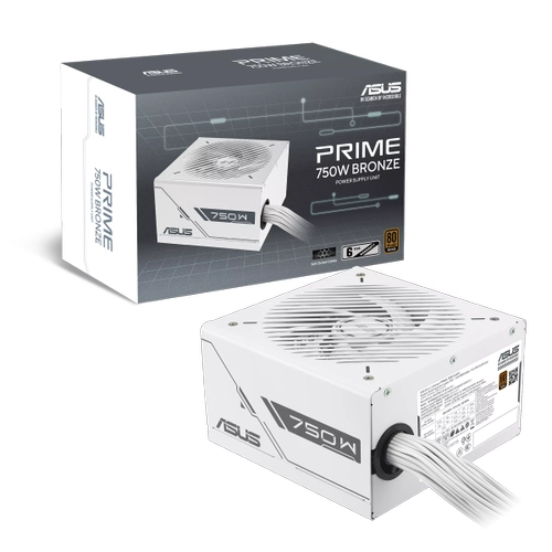 Asus PRIME 750B WHITE 750W 80 Plus Bronze 13.5Fan Beyaz ATX Power Supply
