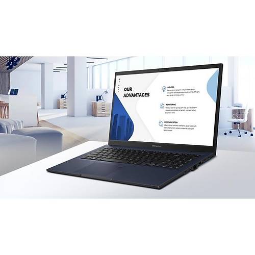 Asus B1502CVA DI58512B0D CI5 1335U 1.3GHz 8GB 512GB NVMe SSD 15.6 FreeDos Notebook Bilgisayar