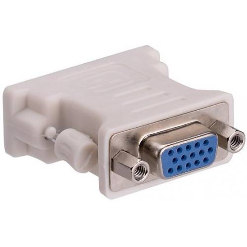 S-Link SL-DVI01 DVI 24+5 to VGA Erkek-Dii Beyaz Dntrc Adaptr