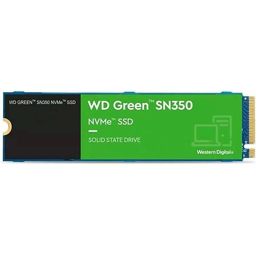Western Digital WDS250G2G0C SN350 250 GB 2400-1500Mb/s PCIe NVMe Gen3 M.2 22x80 Green SSD Harddisk