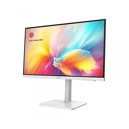 Msi MD2412PW 23.8 inch 1920x1080 4ms 100Hz MM HDMI DP Type-C Beyaz Pivot Monit�r