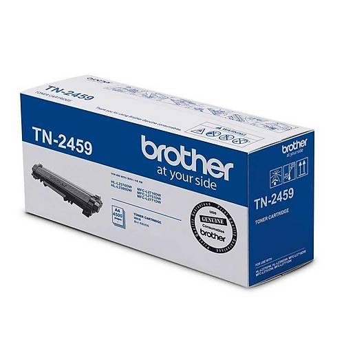 Brother TN-2459 4.500 Sayfal�k Siyah Orijinal Lazer Toner