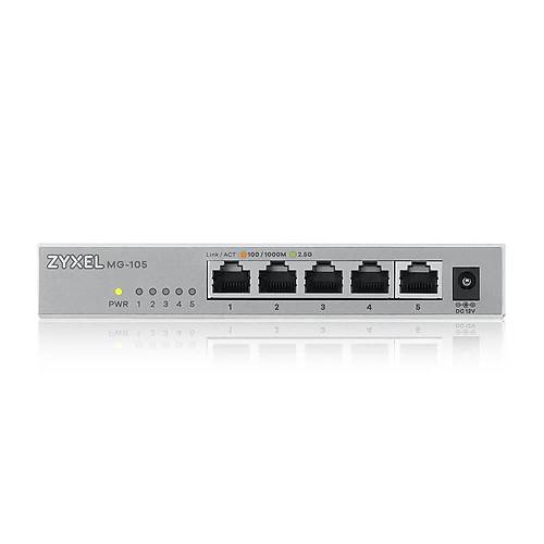 Zyxel MG-105-ZZ0101F 5 Port Gigabit 2.5Gbe Unman Ethernet Switch