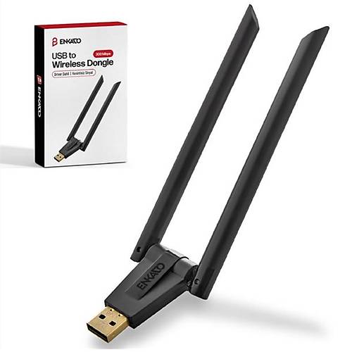 Enkado EKD-UW91 Usb 3.0 300Mbps 2 Anteli Kablosuz A� Adapt�r�
