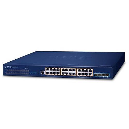 Planet PL-SGS-6310-24P4X 24 Port Gigabit  PoE+ 4 Port 10G SFP+ L3 Stack Edilebilir Ynetilebilir Switch