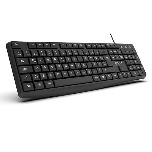 Inca IK-275QU USB Q TR Multimedia Soft Siyah Kablolu Klavye