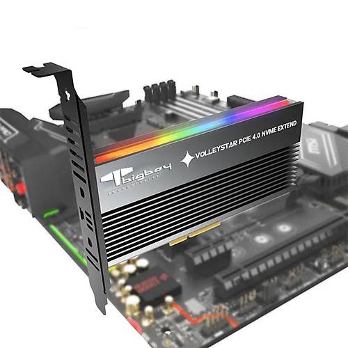 Bigboy BTC-M2G4PE4SHRGB PCIe 4.0 x4 M.2 x4 Soutuculu RGB 1xNVMe evirici nite