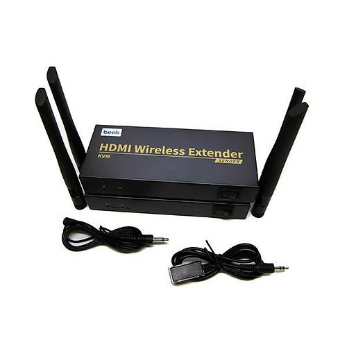 Beek BS-EXT-HDMI-W5G-200 200 Mt HDMI Al�c� Verici Dahil Kablosuz HDMI Sinyal Uzat�c�