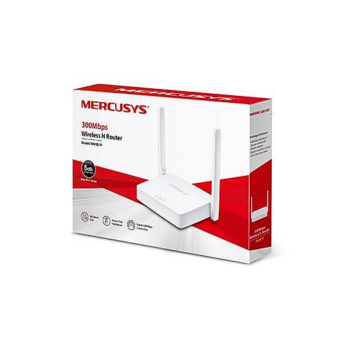 Tp-Link Mercusys MW301R 300Mbps 2 Port Lan 2 Antenli Wireless N Router