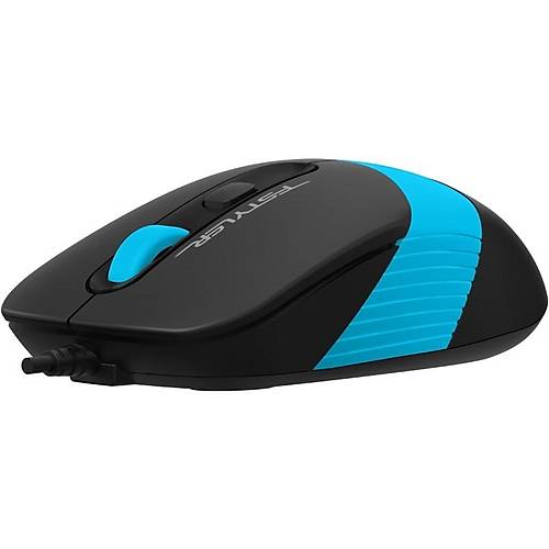 A4 Tech FM10 USB 1600 Dpi 4 Tulu Mavi Siyah Kablolu Optik Mouse
