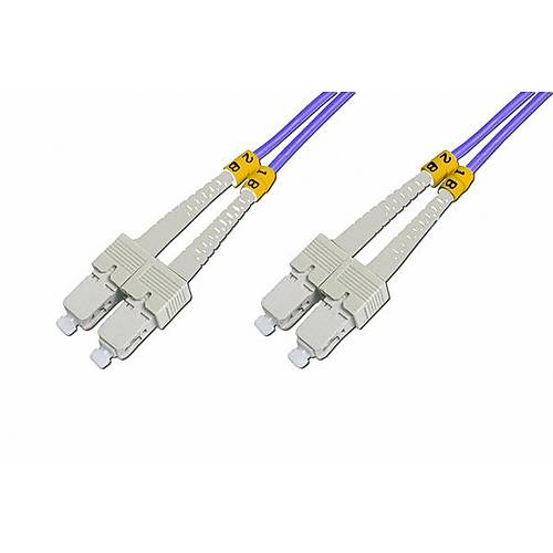 Beek BC-FO-5SCSC-01/4 1 Mt SC-SC 50/125 OM4 Multimode Duplex Patch Cord Kablo