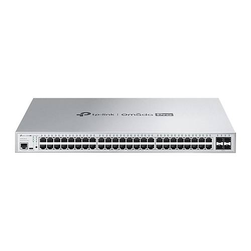 Tp Link S5500-48GP4F Omada Pro 48 Port Gigabit PoE 4 Port SFP L2+ 384W Y�netilebilir PoE Switch