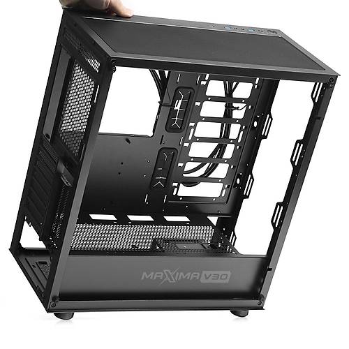 Dark DKCHMAXV30NF Maxima V30 PSU YOK Fansz USP Type C Fanl ATX Oyuncu Kasas