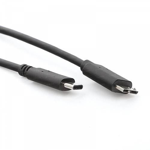 Dark DK-CB-U31L100MB 1 Mt USB 3.1 Type C to micro USB 3.0 Type B Erkek-Erkek Harddisk Data Kablosu