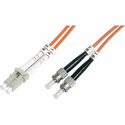 Beek BC-FO-5LCST-10 10 Mt LC-ST 50/125 OM2 Multimode Duplex Patch Cord Kablo
